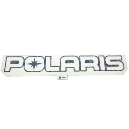 Polaris RZR White Polaris Decal, Genuine OEM Part 7180049, Qty 1