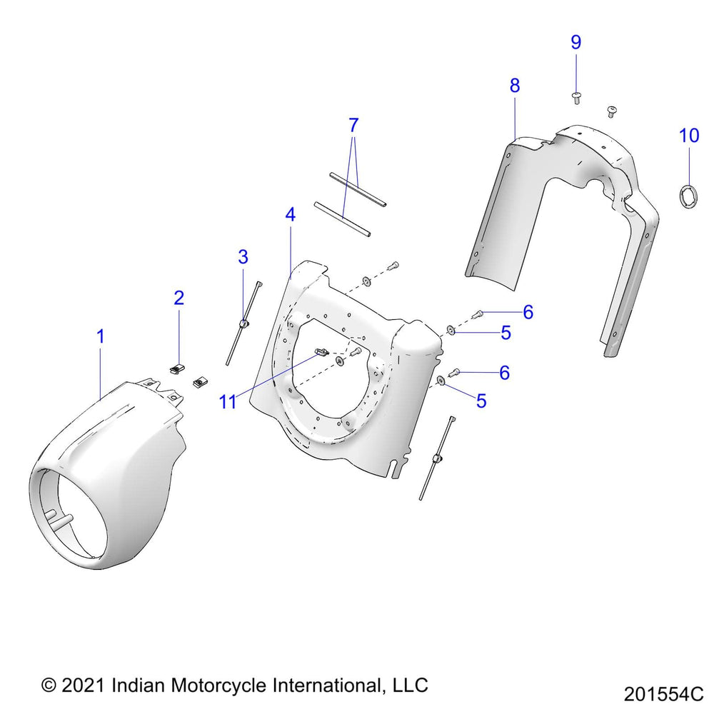 
                      
                        Indian Motorcycle Screw, Genuine OEM Part 7519889, Qty 1
                      
                    