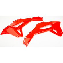 Radiator Scoops Red Hon