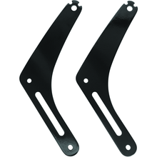 Kuryakyn Fixed Mounts Multi-Purpose Driver & Passenger Backrest 18-Up Softail Black