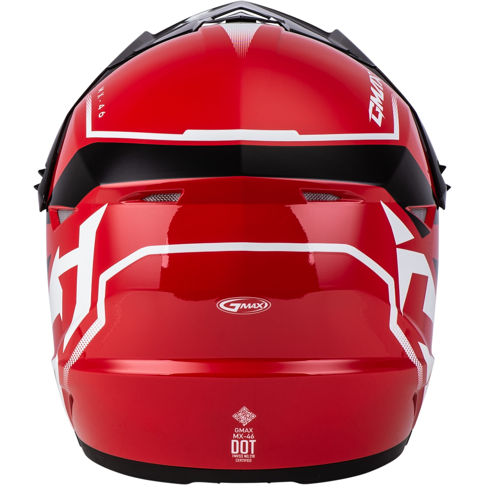 Mx 46 Compound Helmet Red/Black/White 2x
