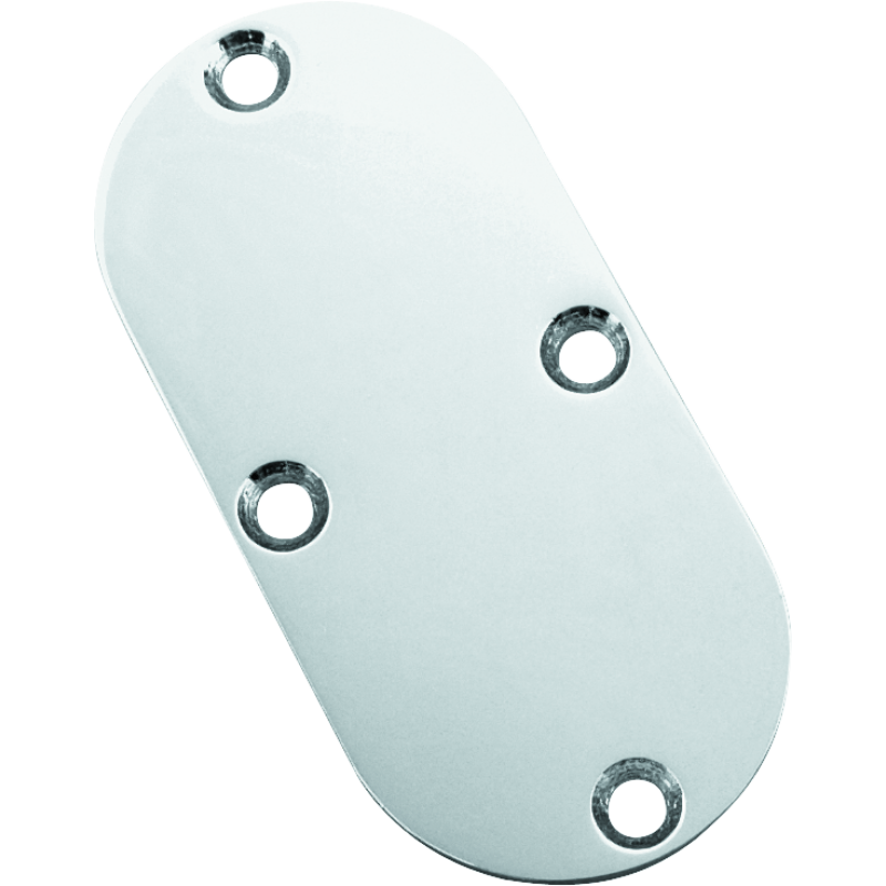 Bikers Choice 65-86 FL FX 4 Speed Chrome Inspection Cover Replaces H-D 60572-78T No Shifter Hole