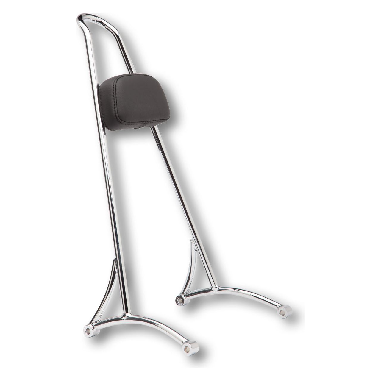 Tall Sissy Bar W/ Pad Chrome Dyna 06 17