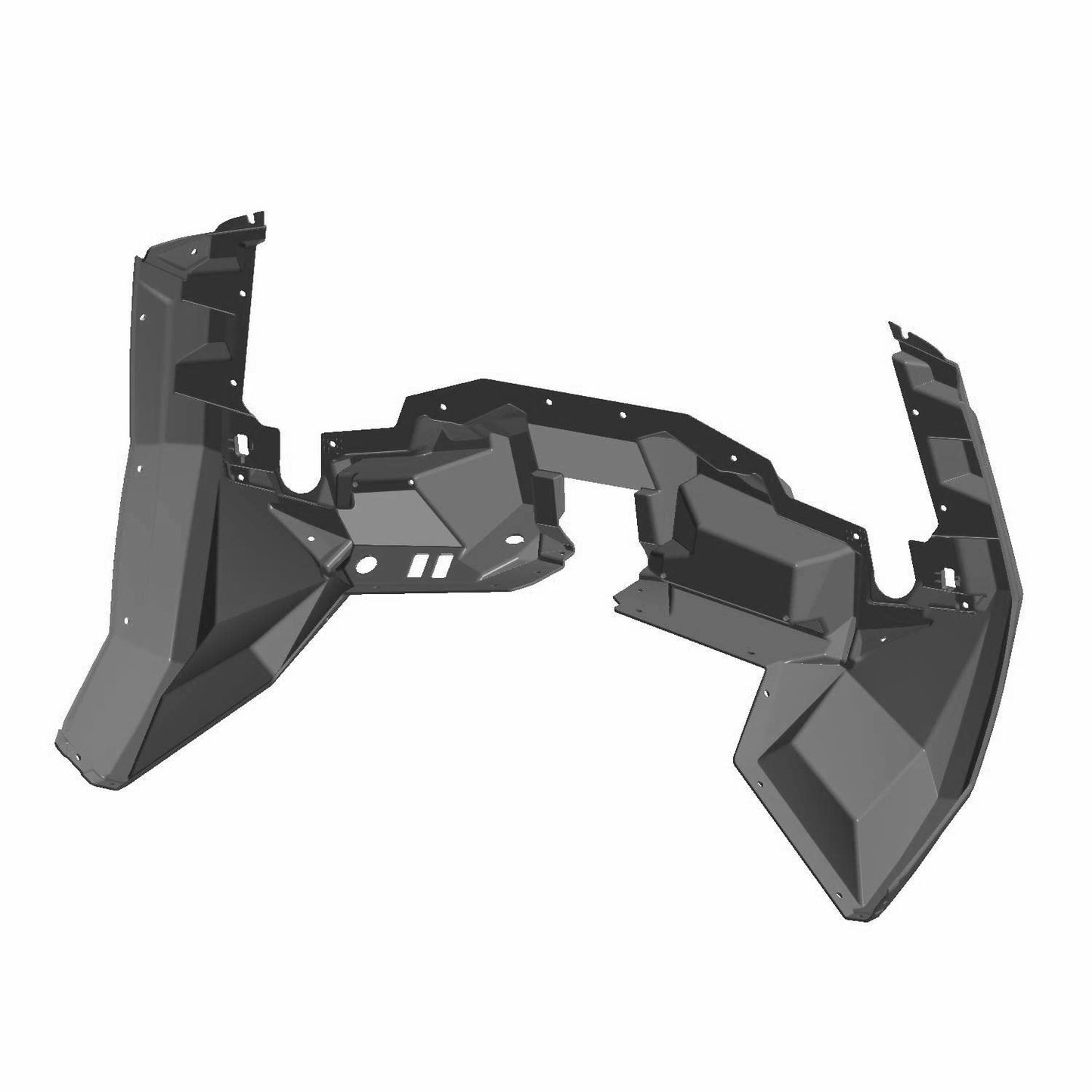 Polaris ATV Cab Assembly, Front, Black Pearl, Genuine OEM Part 2636504-666, Qty 1