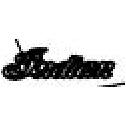 Indian Motorcycle Left Hand 6" Indian Script Badge #5633406