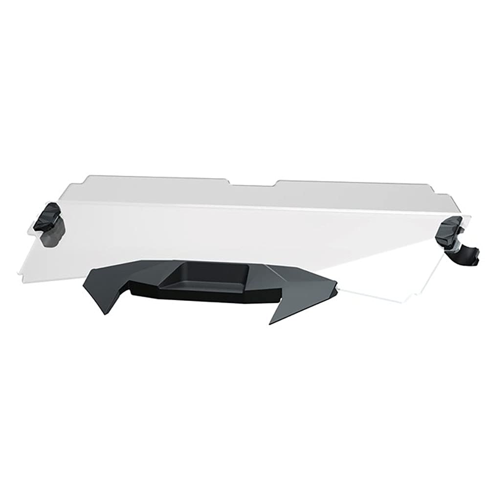 Polaris Off Road Lock & Ride Half Windshield - Hard Coat Poly, Mid