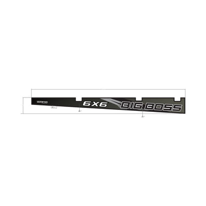 Polaris ATV Box Side Decal, Big Boss, Right, Genuine OEM Part 7184944, Qty 1