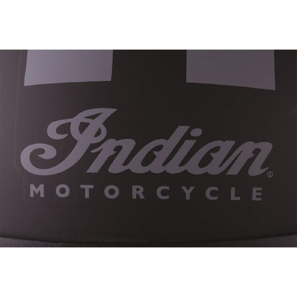 
                      
                        Indian Motorcycle Half Helmet with Gray Stripe, Black - M - 286963403
                      
                    