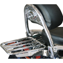 Solo Luggage Rack Tube Chrome Fits OEM Backrest Kaw Vn1600d