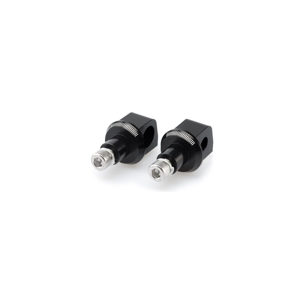 Footpeg Adapter Black Kaw