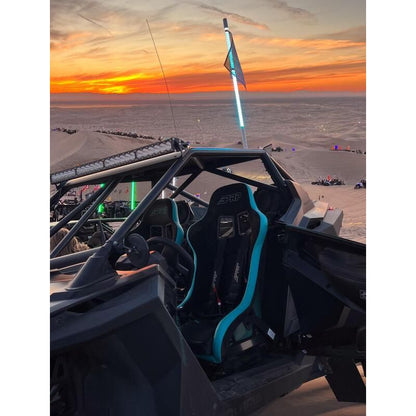 PRP Polaris RZR PRO XP / PRO R / Turbo R Composite Seat Mount Kit w/ Quick Release - Pair