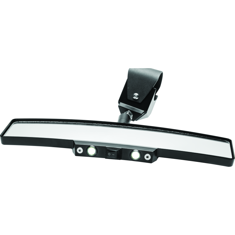 DragonFire Racing Lighted Rear View Mirror - 1.75-2 in.