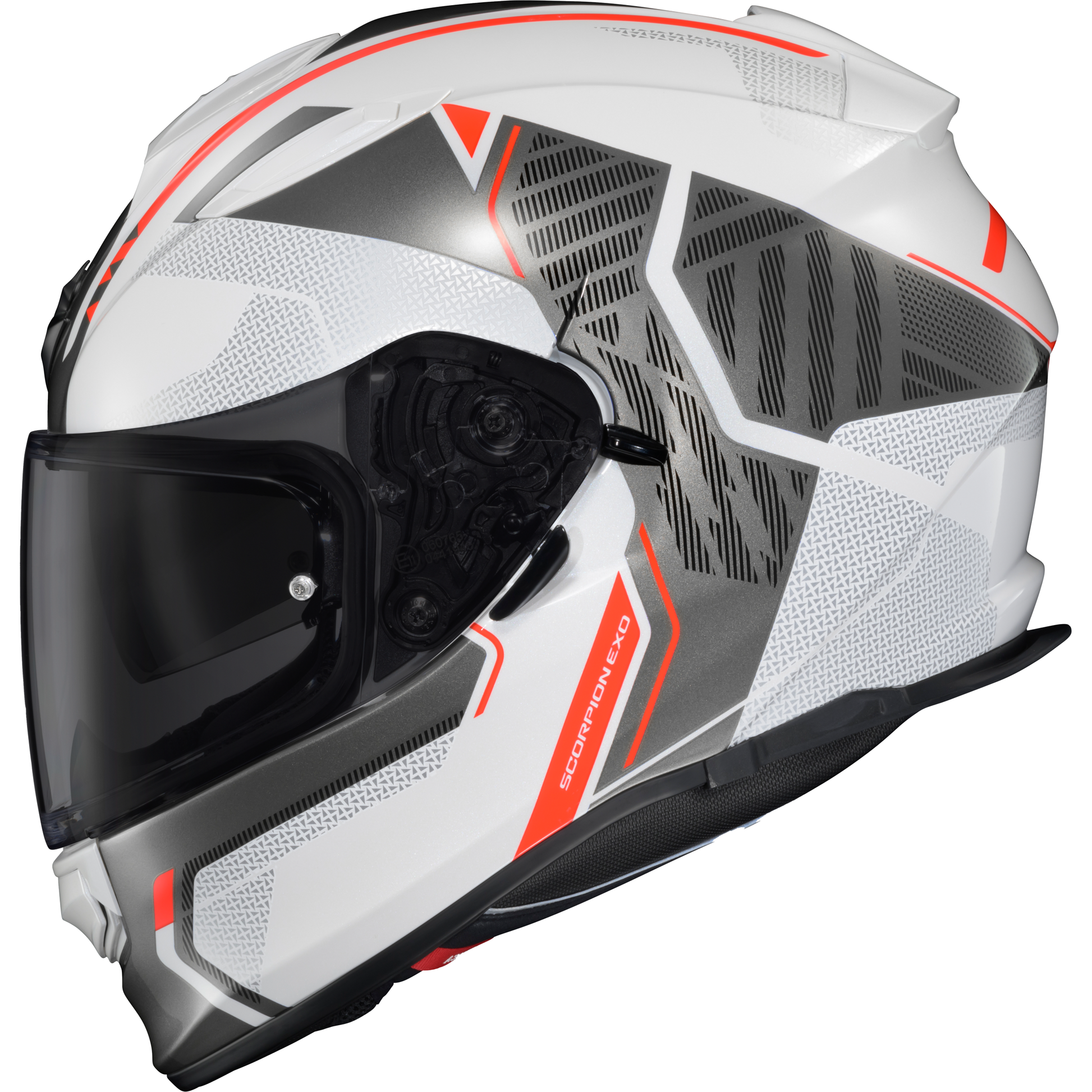 Ryzer Full Face Helmet Switch White/Grey Md