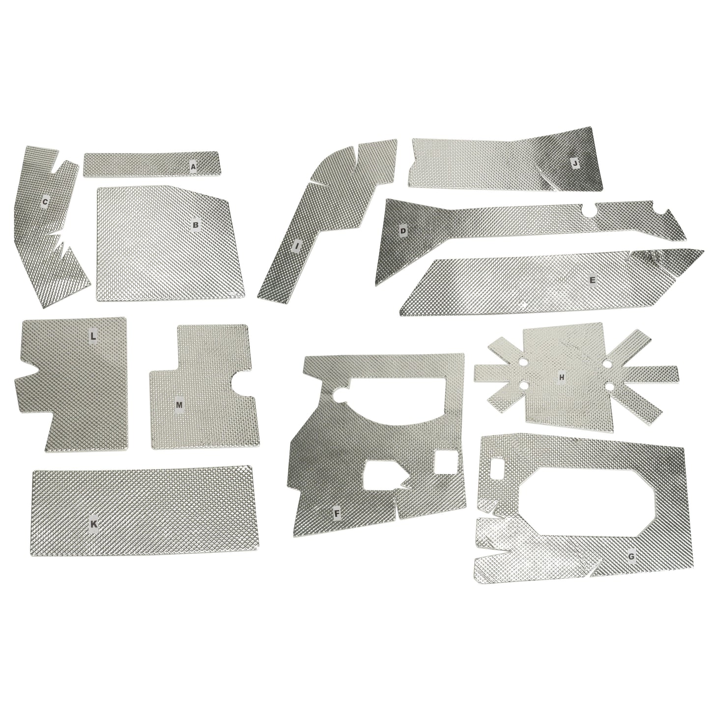 Utv Heat Shield Kit Can Am