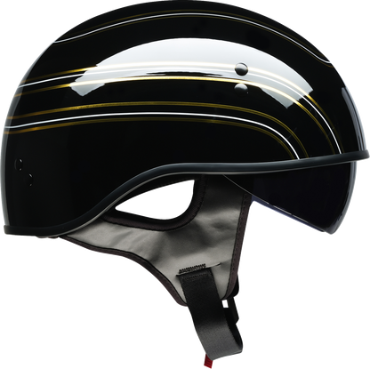 Z1R Vagrant Helmet - Varsity - Black/Gold - Medium 0103-1577