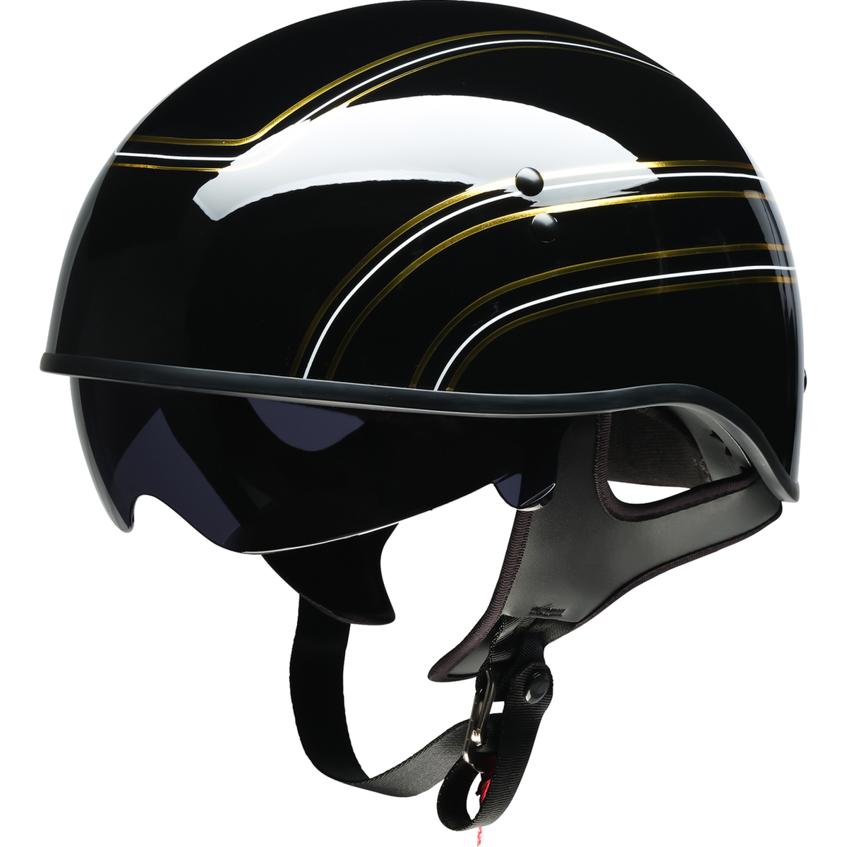 Z1R Vagrant Helmet - Varsity - Black/Gold - XL 0103-1579