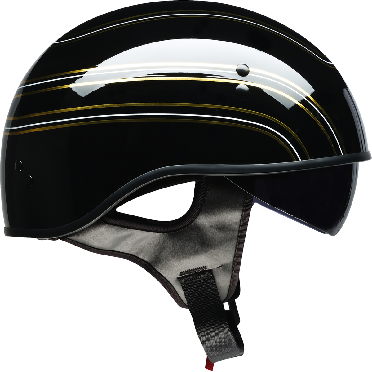 Z1R Vagrant Helmet - Varsity - Black/Gold - XL 0103-1579