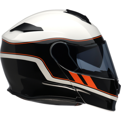 Z1R Solaris 2.0 Modular Helmet - Opus - Black/White/Orange - 3XL 0100-3484