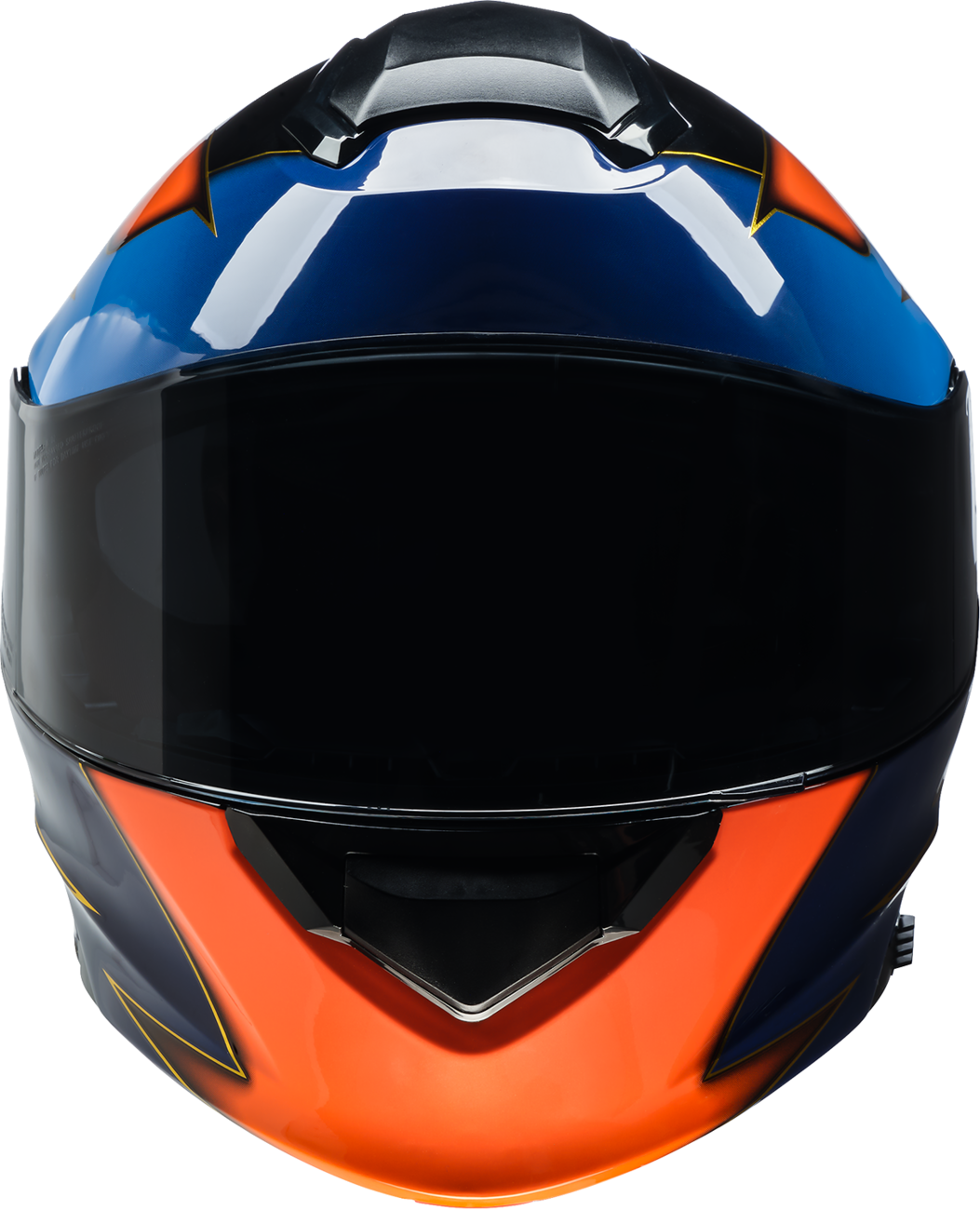 Z1R Solaris 2.0 Modular Helmet - Velocity - Black/Blue/Orange - XL 0100-3466