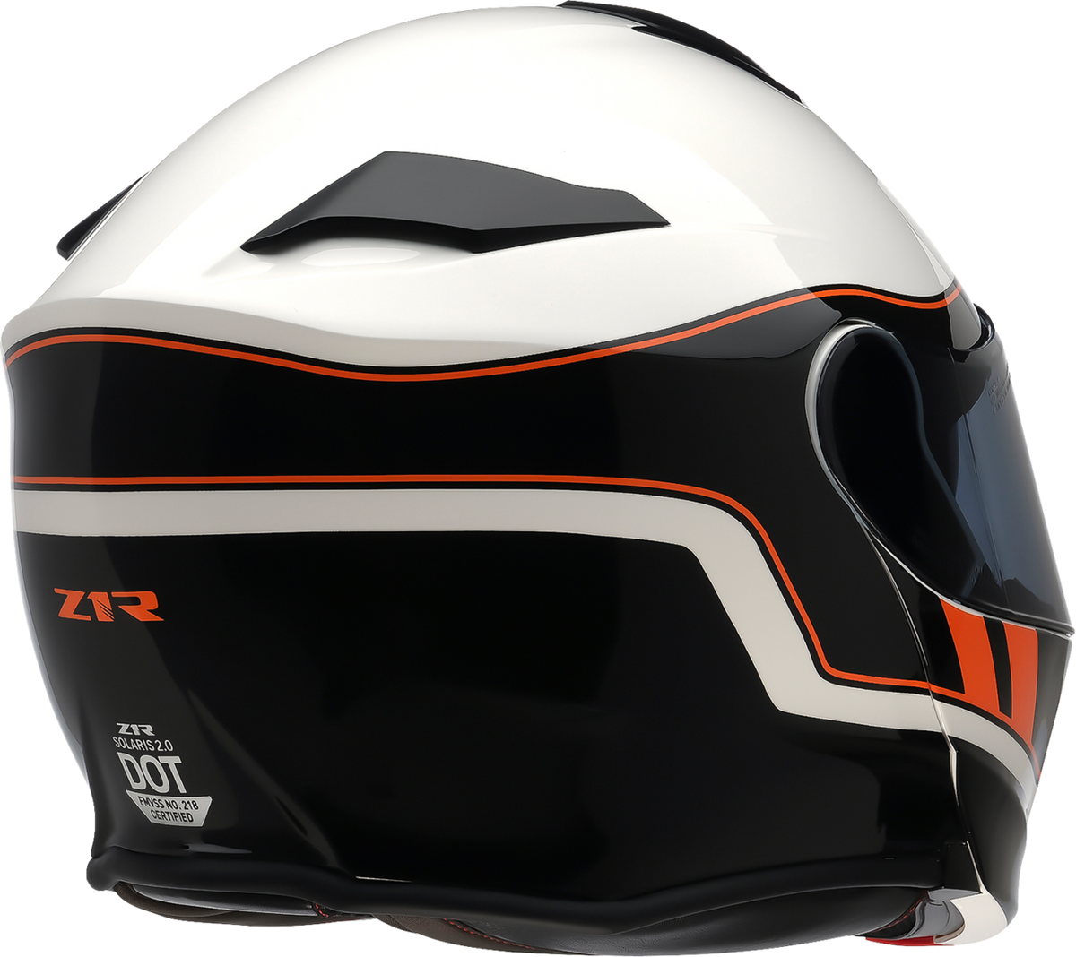 Z1R Solaris 2.0 Modular Helmet - Opus - Black/White/Orange - 2XL 0100-3483