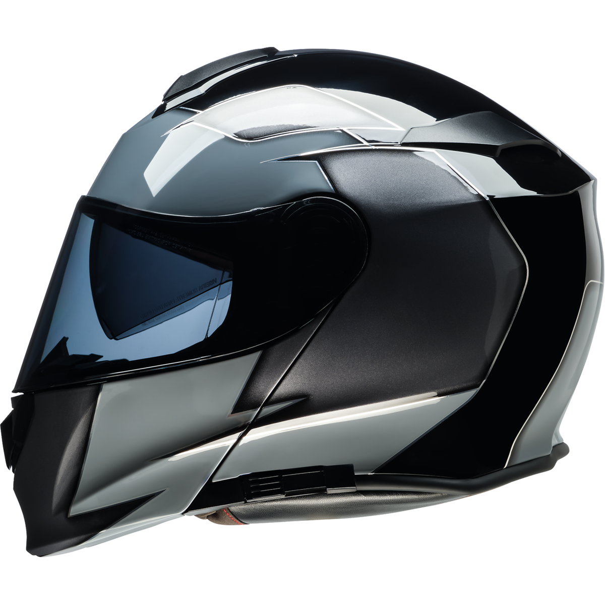 Z1R Solaris 2.0 Modular Helmet - Velocity - Black/Gray - 4XL 0100-3477