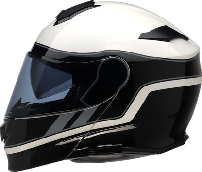 Z1R Solaris 2.0 Modular Helmet - Opus - Black/White/Gray - 4XL 0100-3493