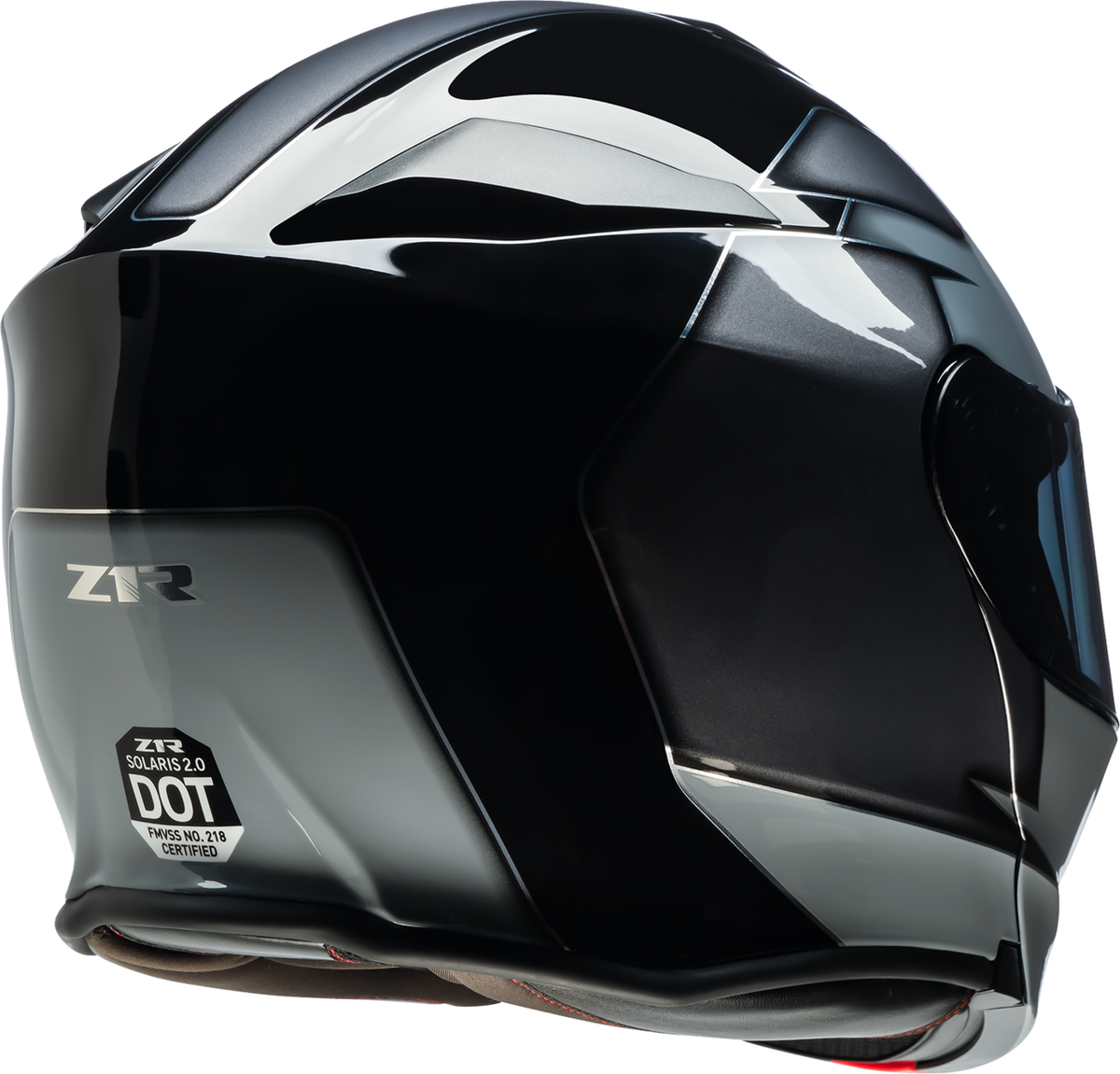 Z1R Solaris 2.0 Modular Helmet - Velocity - Black/Gray - Large 0100-3473