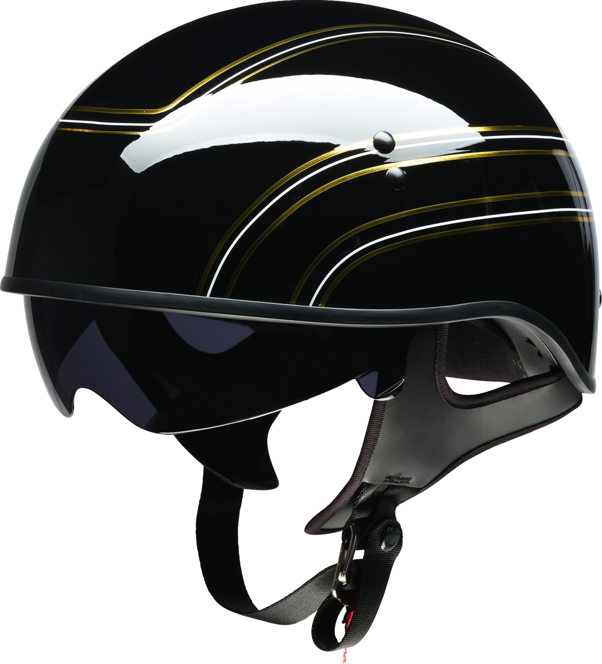 Z1R Vagrant Helmet - Varsity - Black/Gold - Small 0103-1576
