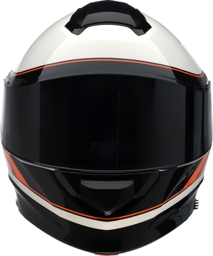 Z1R Solaris 2.0 Modular Helmet - Opus - Black/White/Orange - XL 0100-3482