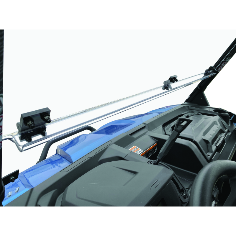 QuadBoss 16-22 Can-Am Defender HD10 Windbreak Folding Windshield