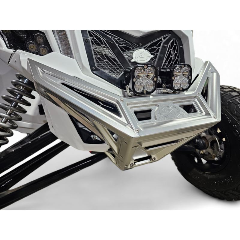 Elektric Offroad 2017+ Can Am X3 Maverick Billet Front Winch Bumper Anodized Clear