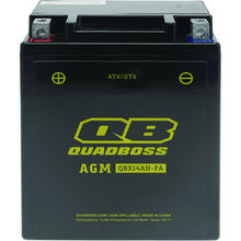 QuadBoss Maintenance-Free AGM Battery QBX14AH-FA