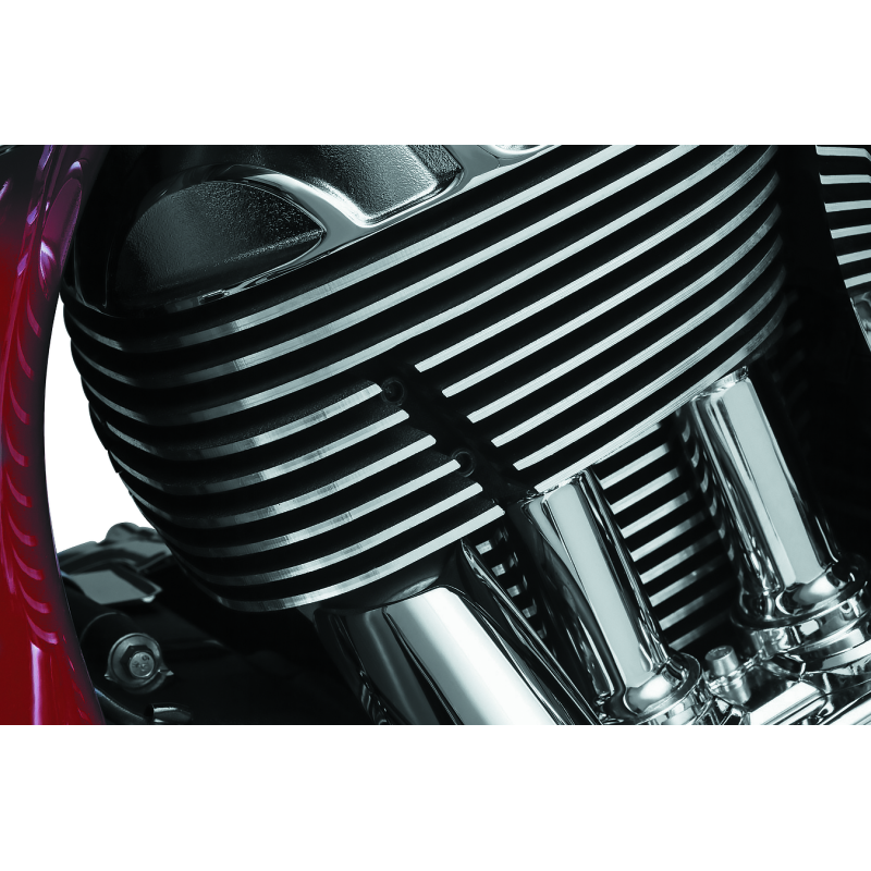 Kuryakyn Exhaust Port Fillers For Indian Black & Raw