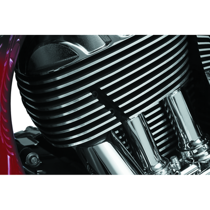 Kuryakyn Exhaust Port Fillers For Indian Black & Raw