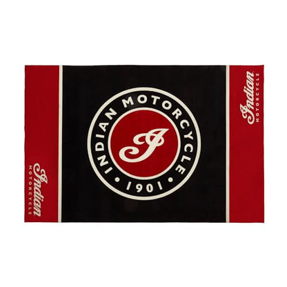 Indian Motorcycle Script Icon Rug - 2864657