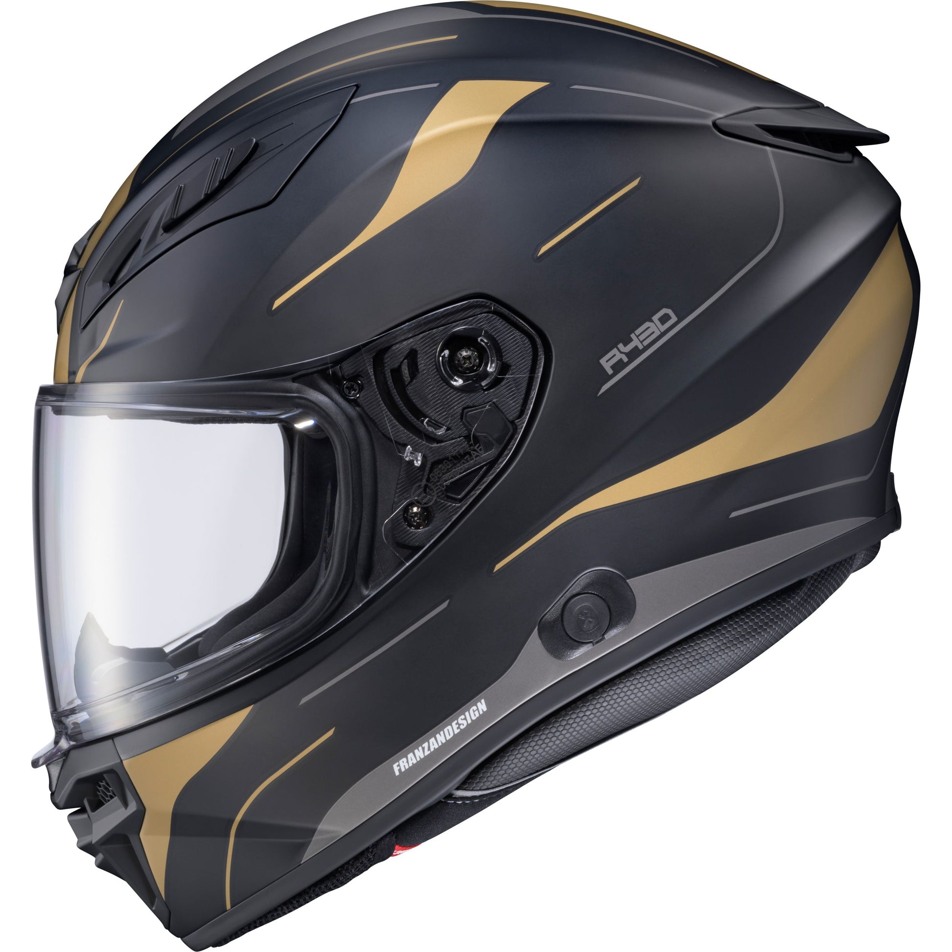 Exo R430 Full Face Helmet Cutlass Black/Gold 2x