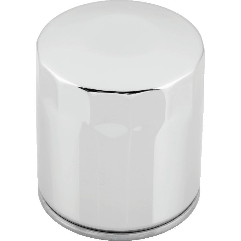 Twin Power Twin Cam and M8 Chrome Oil Filter Rpls H-D 63798-99 with Backflow Valve