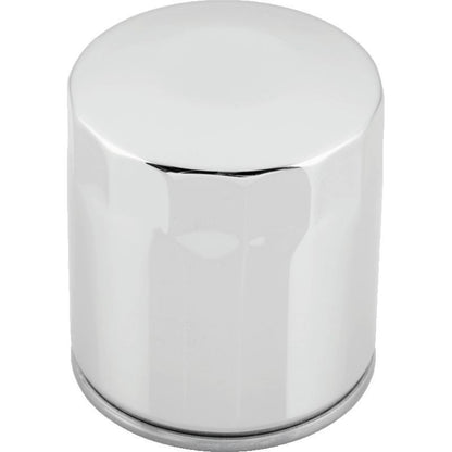 Twin Power Twin Cam and M8 Chrome Oil Filter Rpls H-D 63798-99 with Backflow Valve