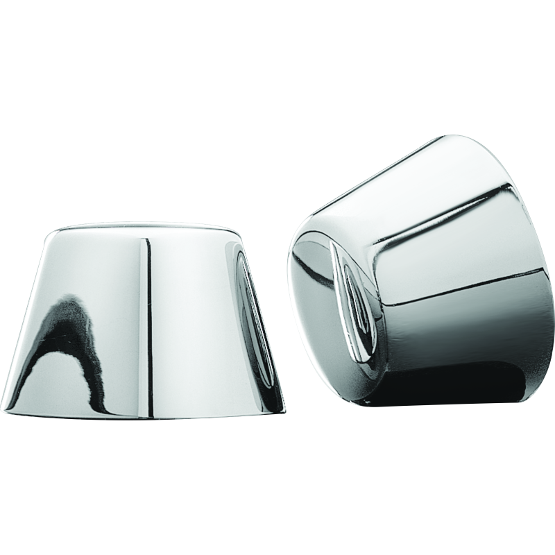Kuryakyn Front Axle Nut Caps Chrome