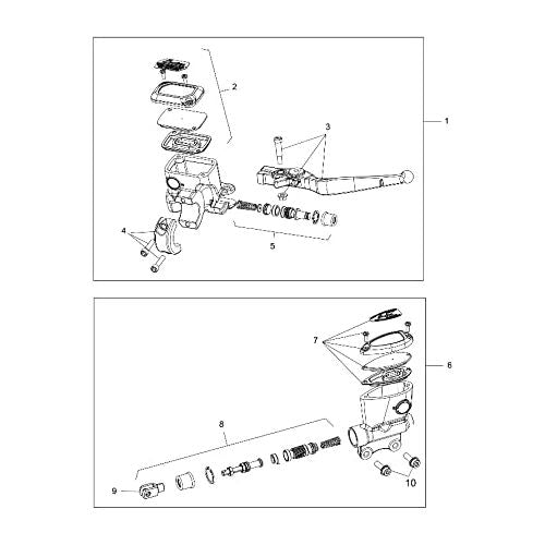 Indian Motorcycle Lever, Genuine OEM Part 2207345, Qty 1