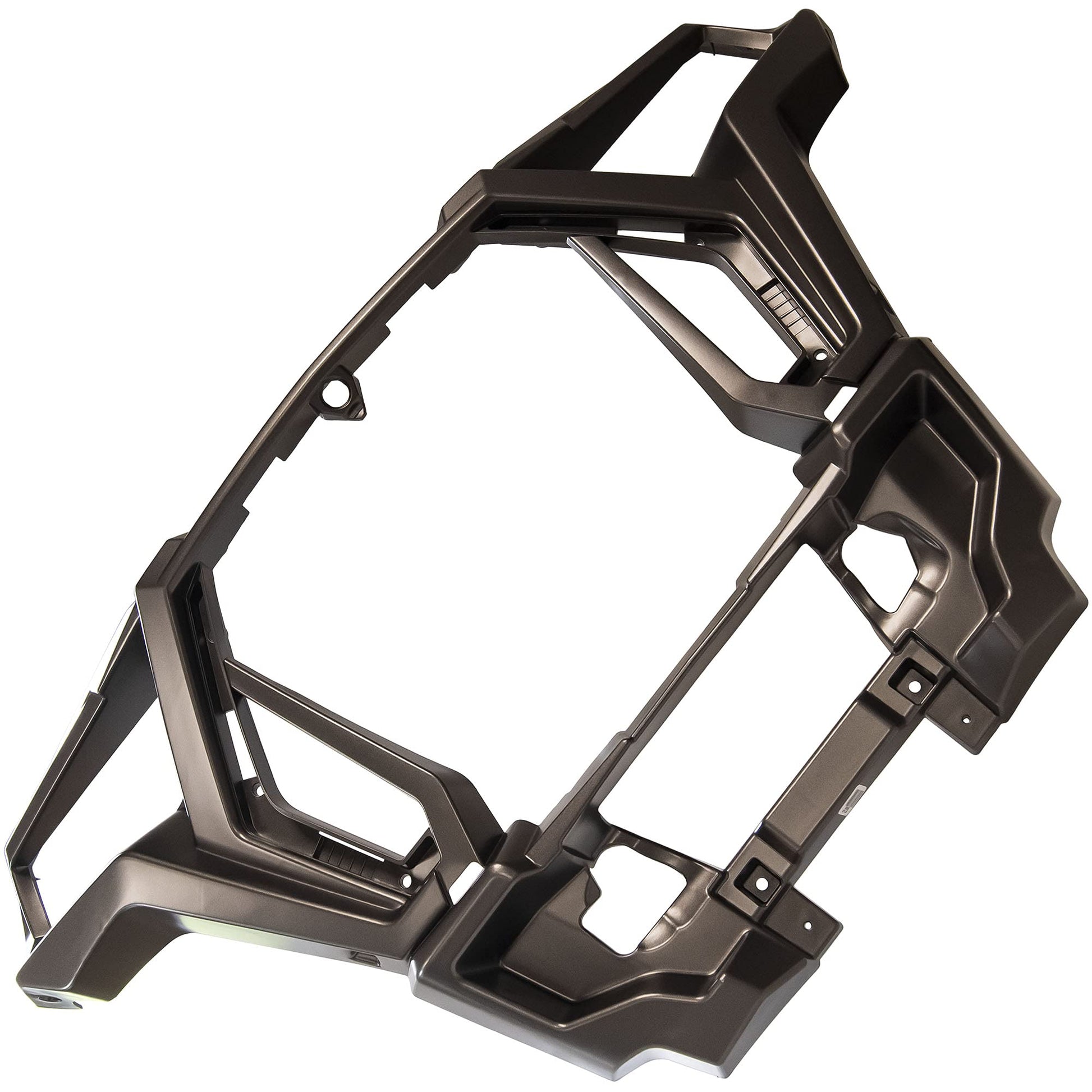 Polaris RZR Front Fascia, Titanium Metallic, Genuine OEM Part 5454743-632, Qty 1