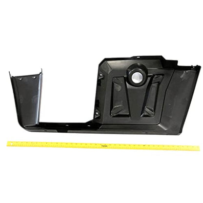Polaris Ranger Fender with Rocker, Rear, Right Side, Gloss Black, Genuine OEM Part 5437567-070, Qty 1