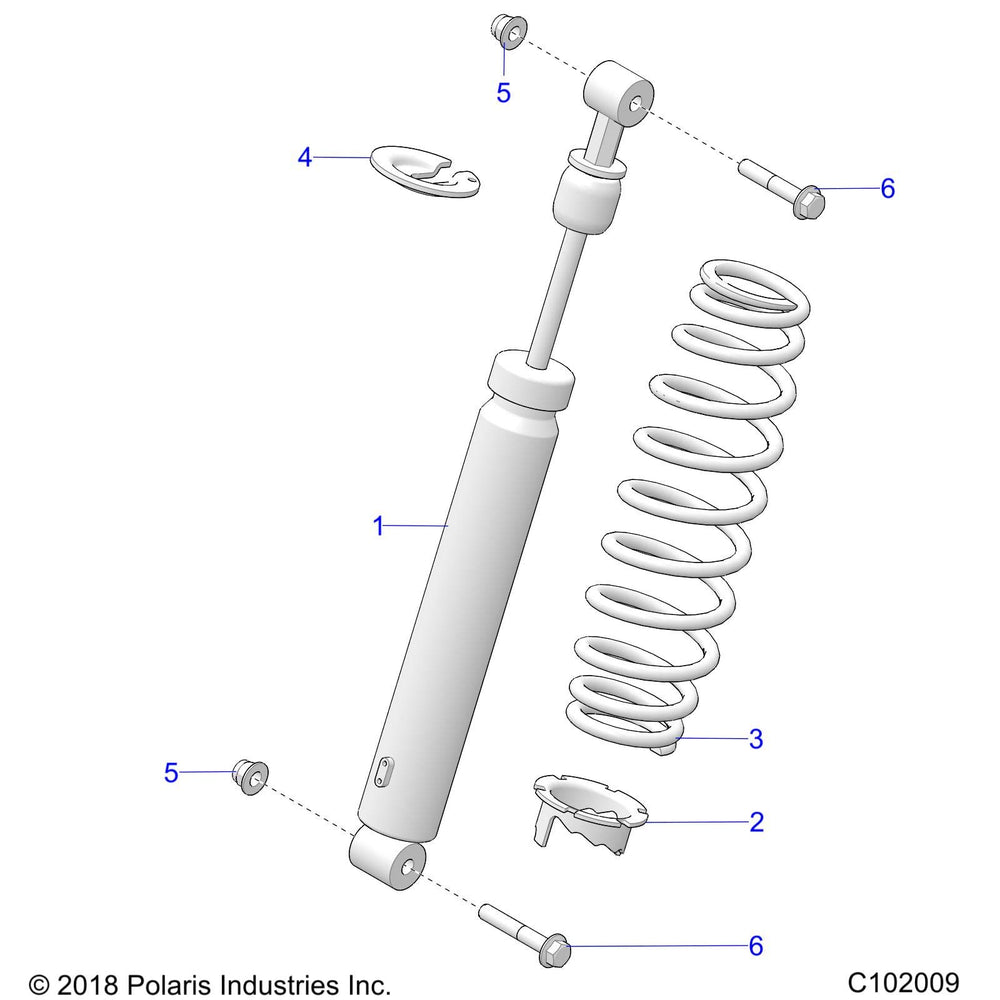 
                      
                        Polaris ATV Spring-Comp,184-270, Dual D,SLV, Genuine OEM Part 7043711-385, Qty 1
                      
                    