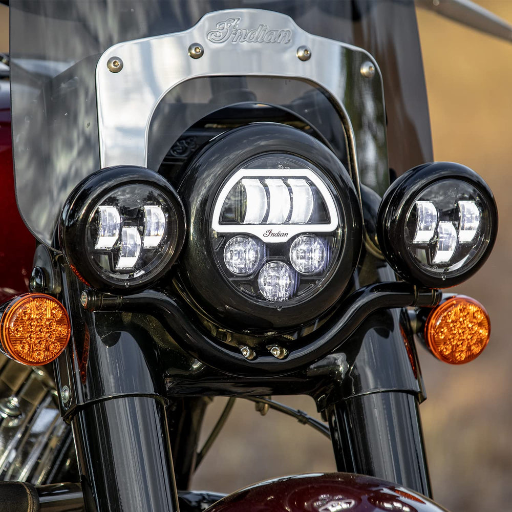
                      
                        Indian Motorcycle Driving Lights Pathfinder S LED, Pair - 2884708-266
                      
                    