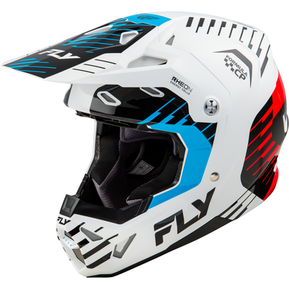 Formula Cp Slice Helmet White/Red/Cyan Xs