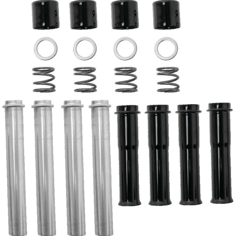 S&S Cycle 2017+ M8 Models Pushrod Tubes - Gloss Black