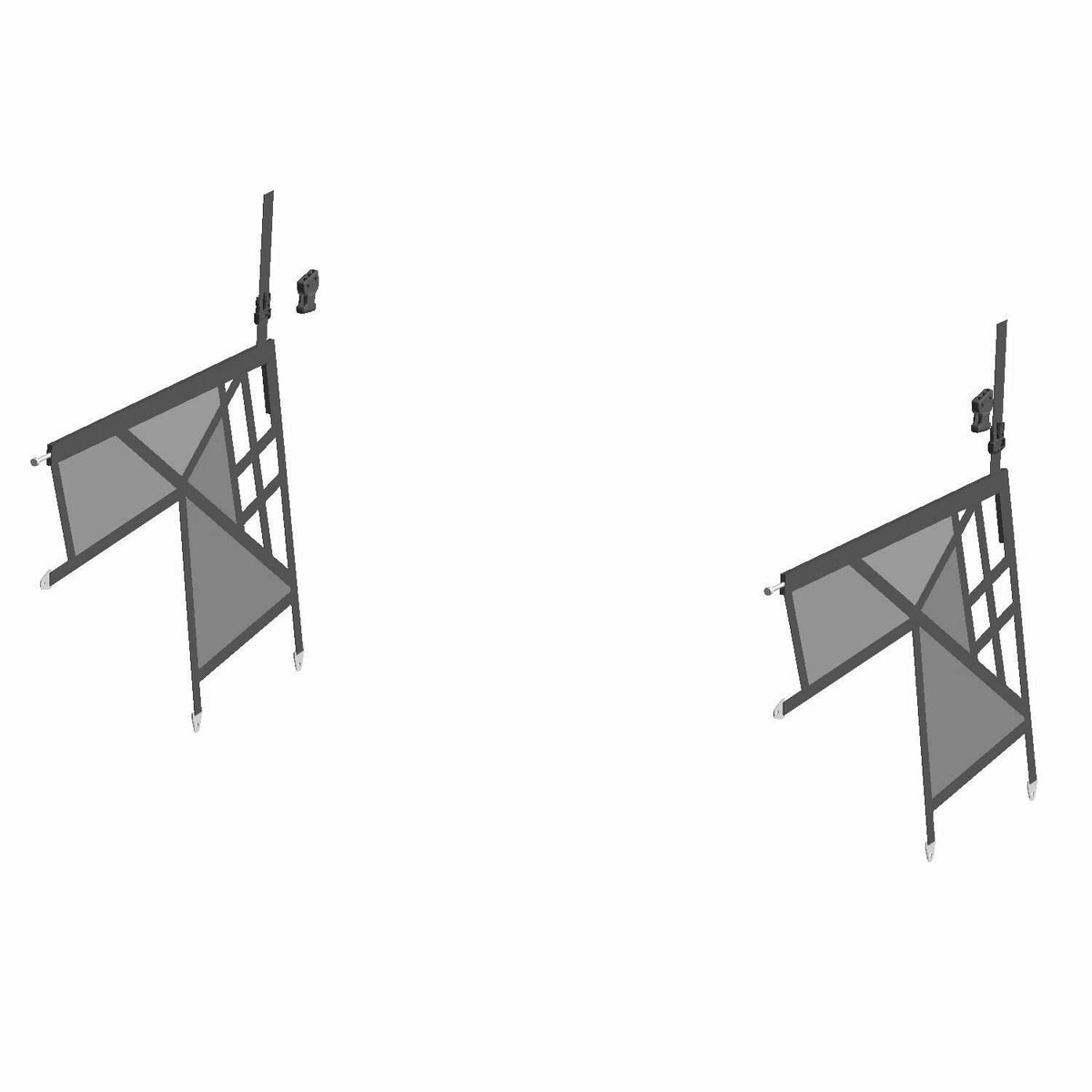 Polaris Ranger Door Nets, Rear, Full, RANGER, Genuine OEM Part 2686766, Qty 1