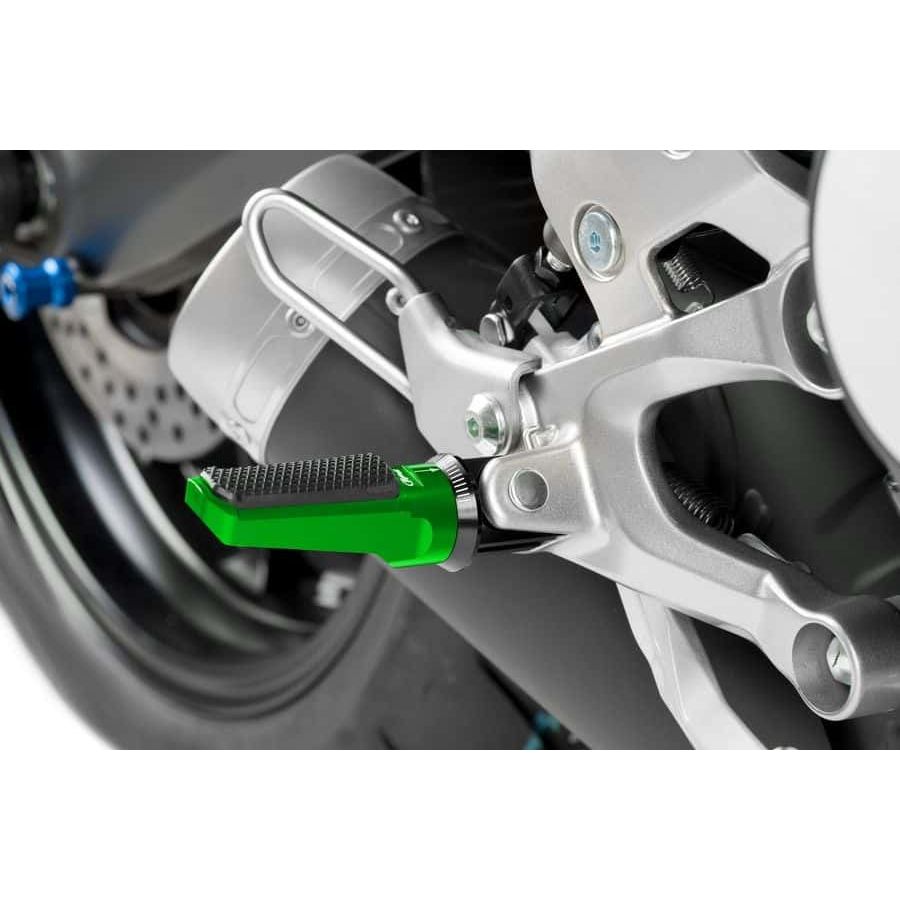 Footpegs Sport Green