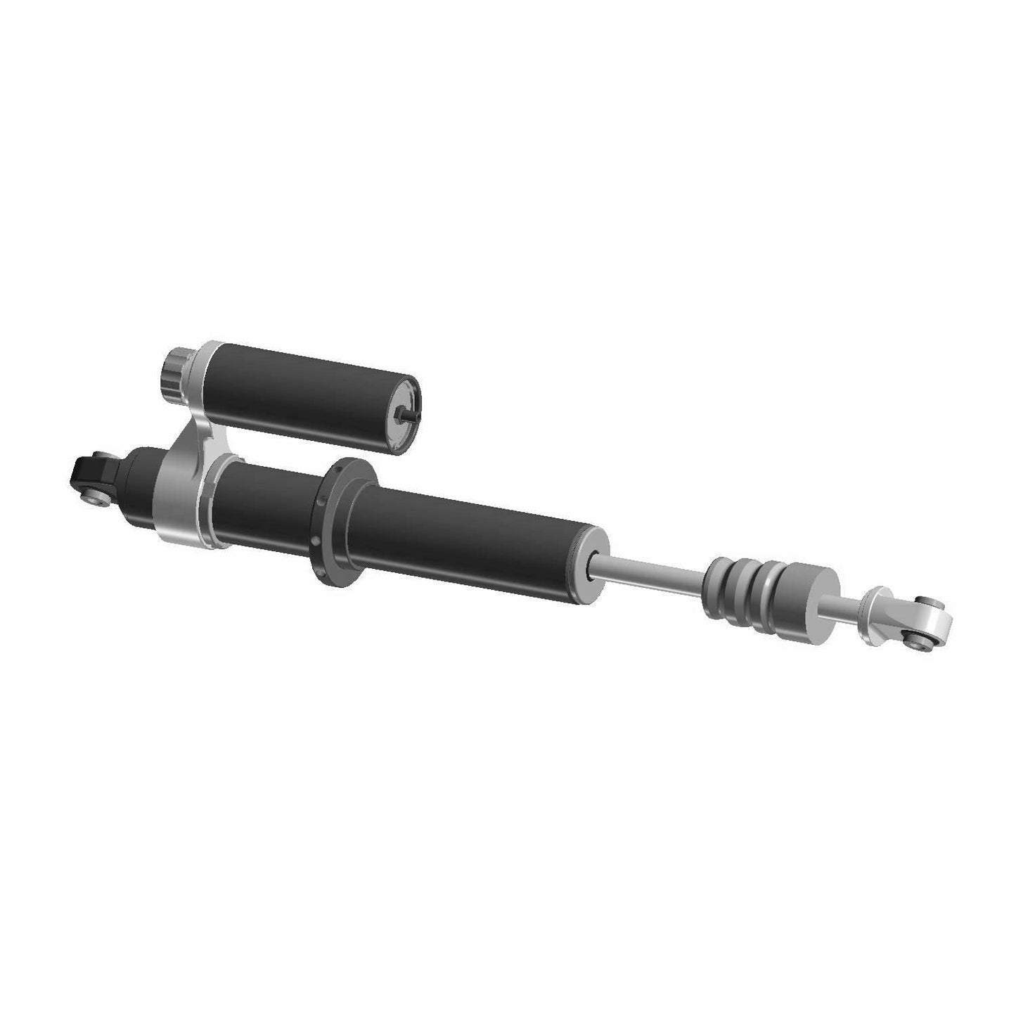 Polaris RZR 2 Reservoir Piggyback Shock, Rear, Right, Genuine OEM Part 7044648, Qty 1
