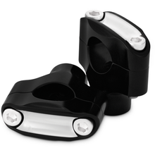 Reaper 1 1/2" Risers 1" Bar Set   Black Machined
